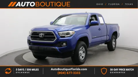 Blue 2016 Toyota Tacoma SR5 for sale in Jacksonville, FL