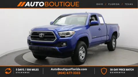 Blue 2016 Toyota Tacoma SR5 for sale in Jacksonville, FL