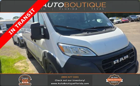 White 2024 Ram ProMaster Cargo Van Tradesman for sale in Jacksonville, FL