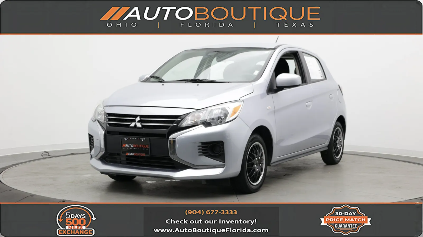 Silver 2024 Mitsubishi Mirage ES for sale in Jacksonville, FL