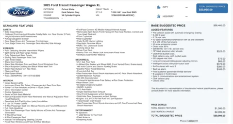 More photos of 2025 Ford Transit Passenger Wagon XLT at Auto Boutique Florida, FL