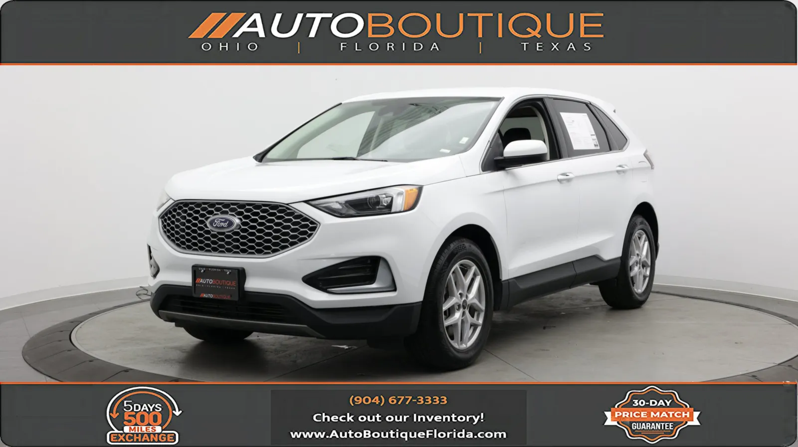 White 2024 Ford Edge SEL for sale in Jacksonville, FL