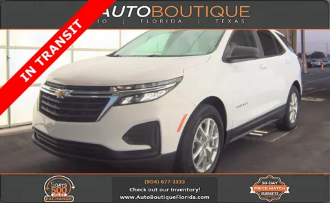 White 2023 Chevrolet Equinox LS for sale in Jacksonville, FL