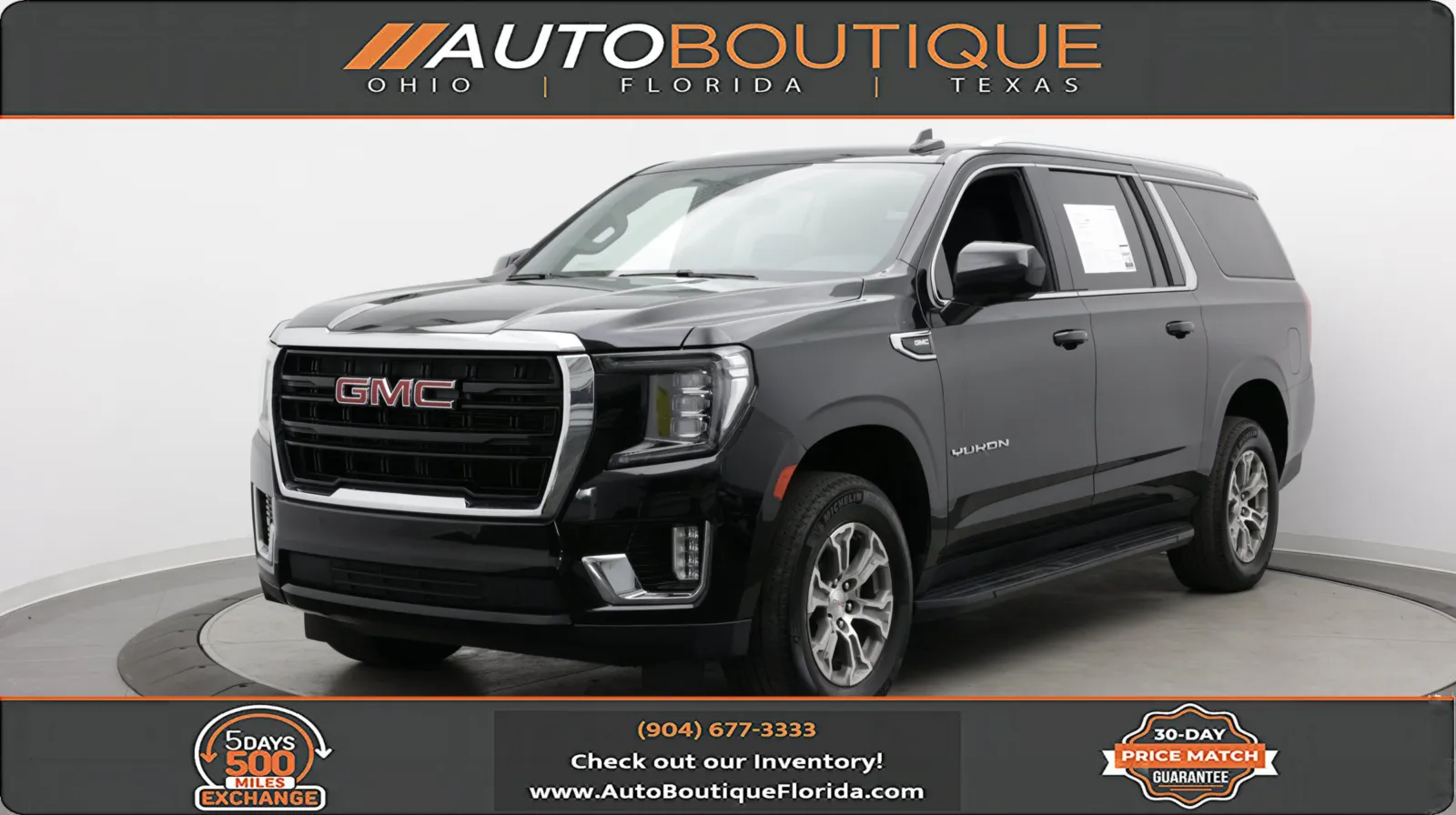 Black 2024 GMC Yukon XL SLE for sale in Jacksonville, FL
