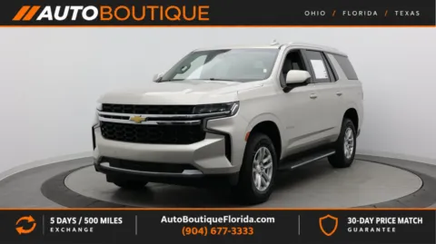Beige 2022 Chevrolet Tahoe LS for sale in Jacksonville, FL