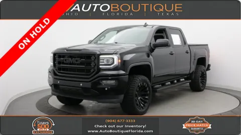 Black 2016 GMC Sierra 1500 SLT for sale in Jacksonville, FL
