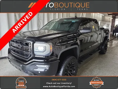 Black 2016 GMC Sierra 1500 SLT for sale in Jacksonville, FL