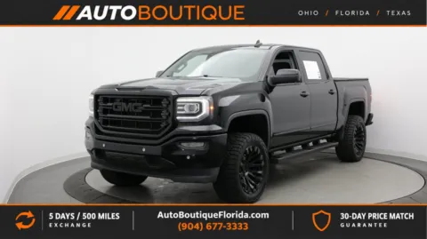 Black 2016 GMC Sierra 1500 SLT for sale in Jacksonville, FL