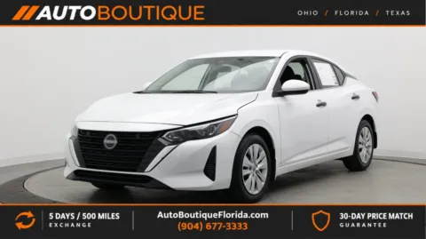 White 2024 Nissan Sentra S for sale in Jacksonville, FL
