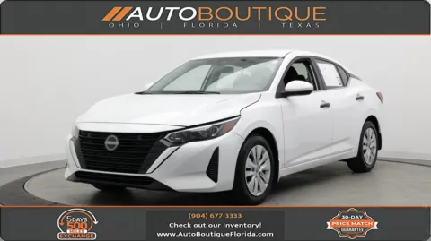 White 2024 Nissan Sentra S for sale in Jacksonville, FL