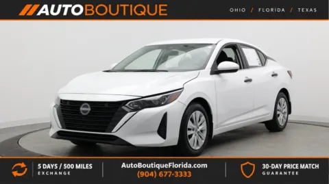 White 2024 Nissan Sentra S for sale in Jacksonville, FL