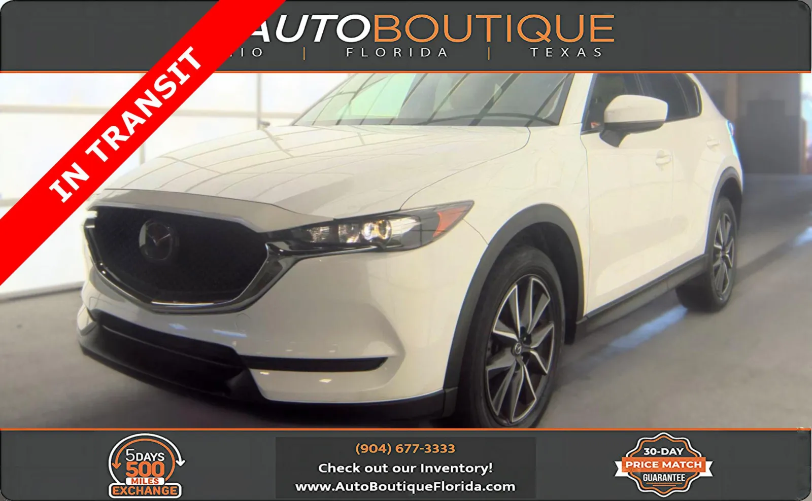White 2018 Mazda CX-5 Touring for sale in Jacksonville, FL