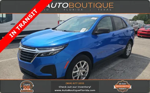 Blue 2024 Chevrolet Equinox LS for sale in Jacksonville, FL