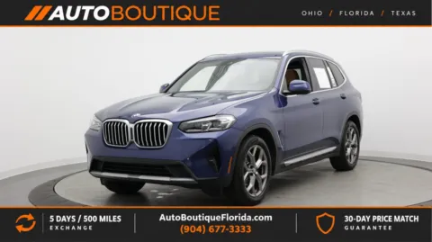 Blue 2022 BMW X3 sDrive30i for sale in Jacksonville, FL