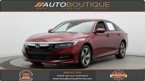 Red 2018 Honda Accord Sedan EX-L 1.5T for sale in Jacksonville, FL