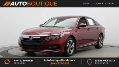 Red 2018 Honda Accord Sedan EX-L 1.5T for sale in Jacksonville, FL