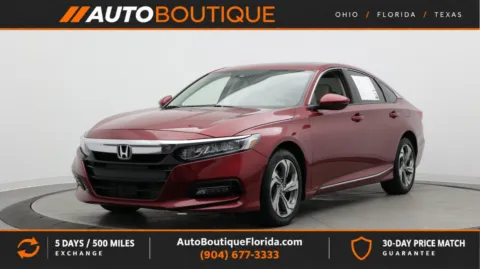 Red 2018 Honda Accord Sedan EX-L 1.5T for sale in Jacksonville, FL