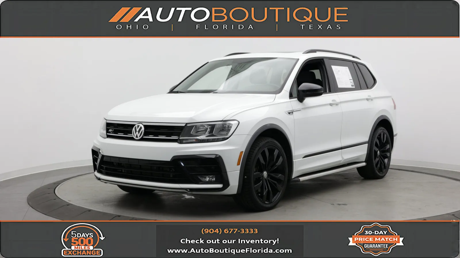 White 2020 Volkswagen Tiguan SE for sale in Jacksonville, FL
