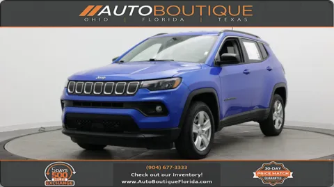 Blue 2022 Jeep Compass Latitude for sale in Jacksonville, FL