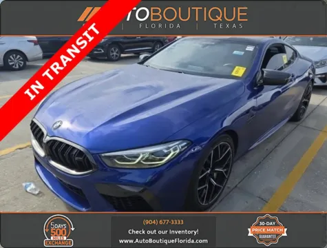 Blue 2020 BMW M8 Competition for sale in Jacksonville, FL