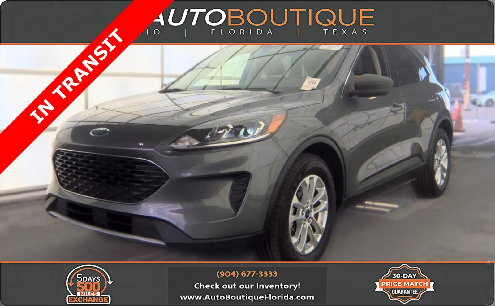 Gray 2022 Ford Escape SE Hybrid for sale in Jacksonville, FL