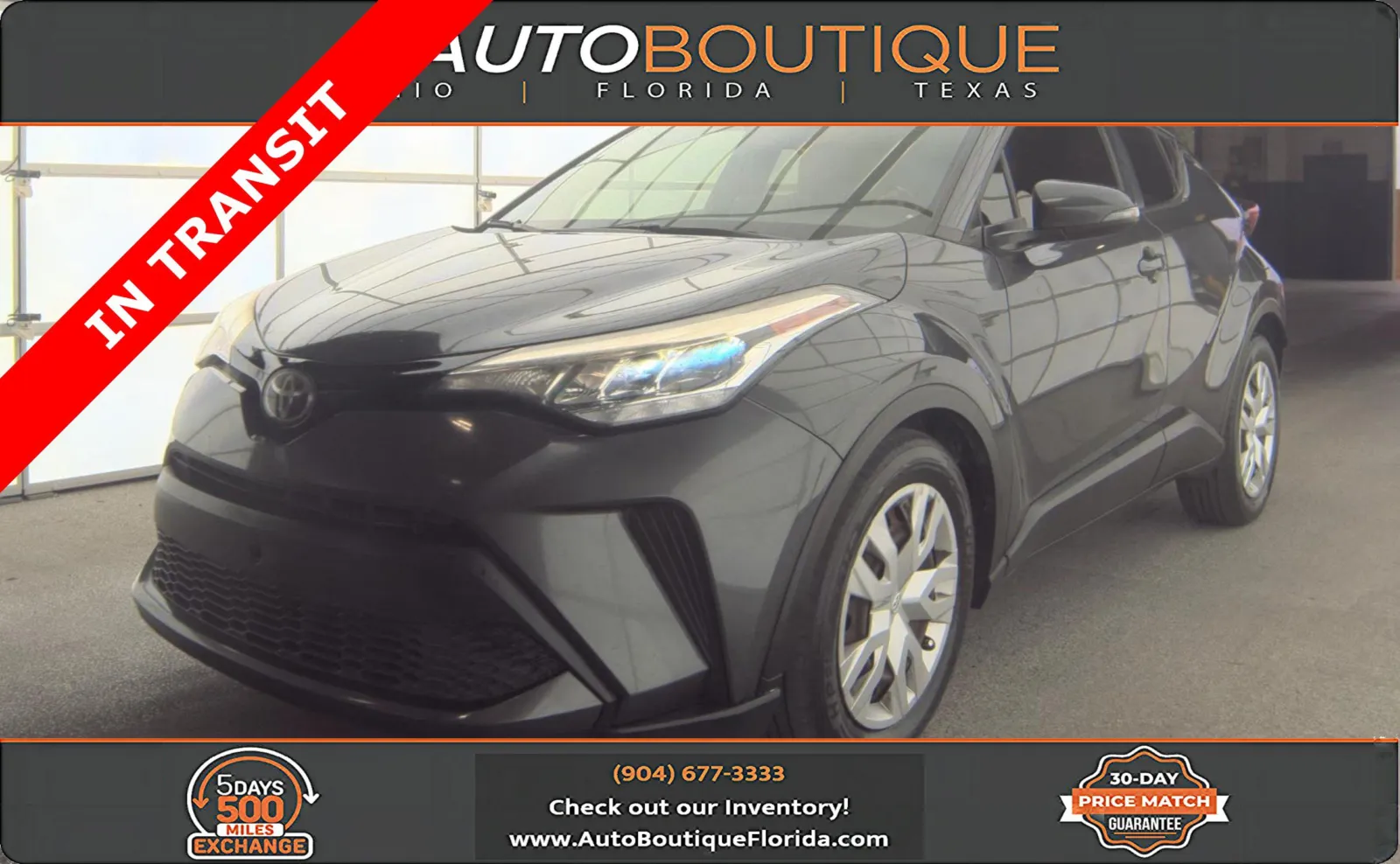 Gray 2021 Toyota C-HR LE for sale in Jacksonville, FL