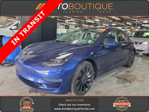 Blue 2023 Tesla Model 3 Performance for sale in Jacksonville, FL