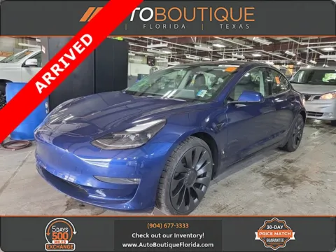 Blue 2023 Tesla Model 3 Performance for sale in Jacksonville, FL
