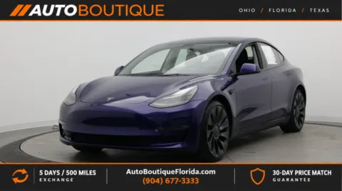 Blue 2023 Tesla Model 3 Performance for sale in Jacksonville, FL