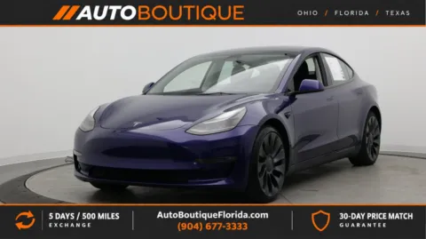 Blue 2023 Tesla Model 3 Performance for sale in Jacksonville, FL