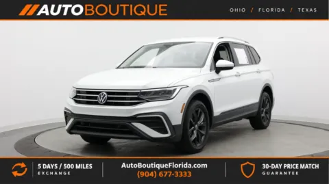 White 2024 Volkswagen Tiguan SE for sale in Jacksonville, FL