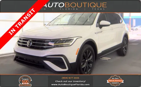 White 2024 Volkswagen Tiguan SE for sale in Jacksonville, FL