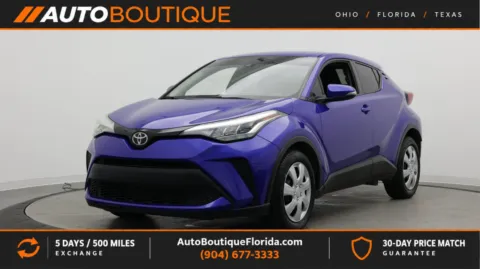 Blue 2020 Toyota C-HR LE for sale in Jacksonville, FL