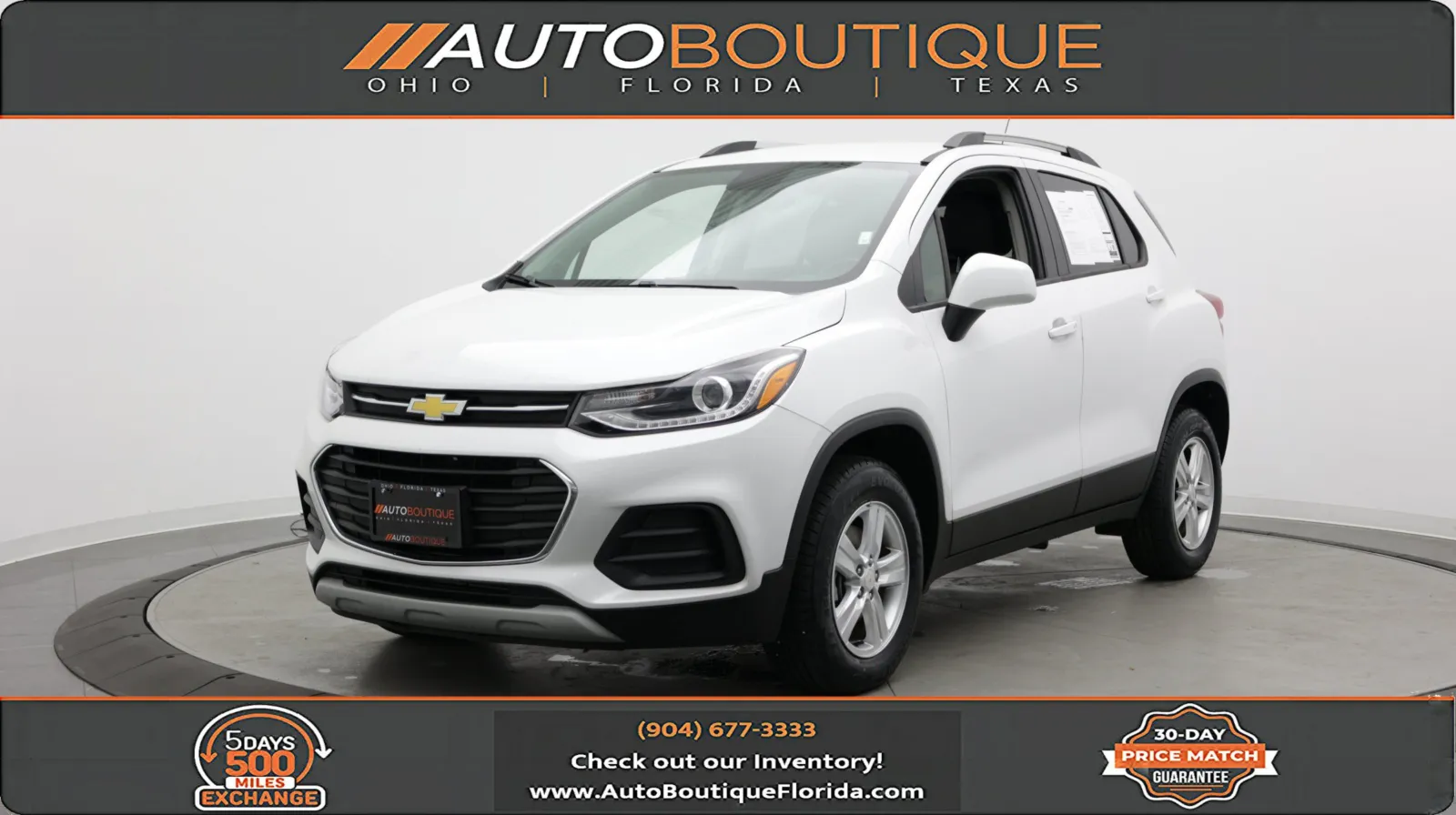 White 2022 Chevrolet Trax LT for sale in Jacksonville, FL