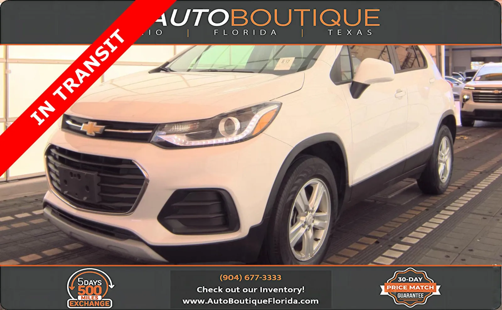 White 2022 Chevrolet Trax LT for sale in Jacksonville, FL