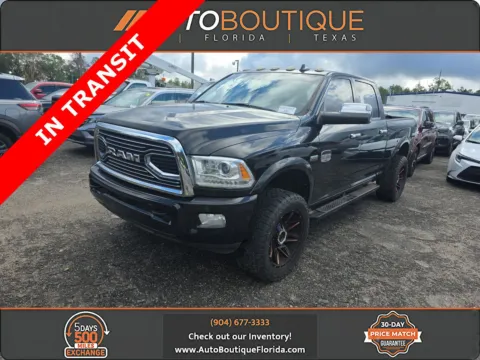 Black 2018 Ram 2500 Longhorn for sale in Jacksonville, FL