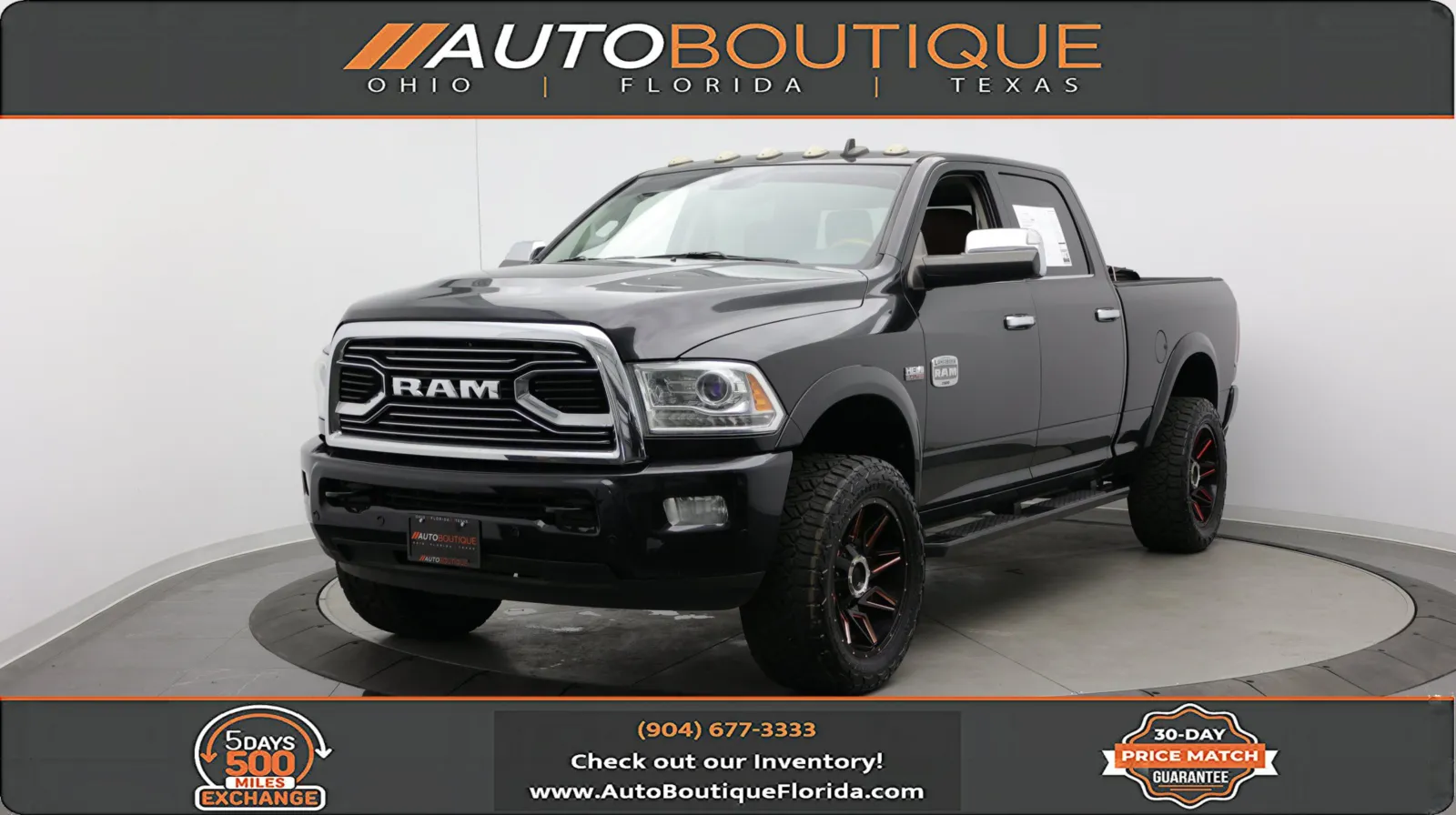 Black 2018 Ram 2500 Longhorn for sale in Jacksonville, FL