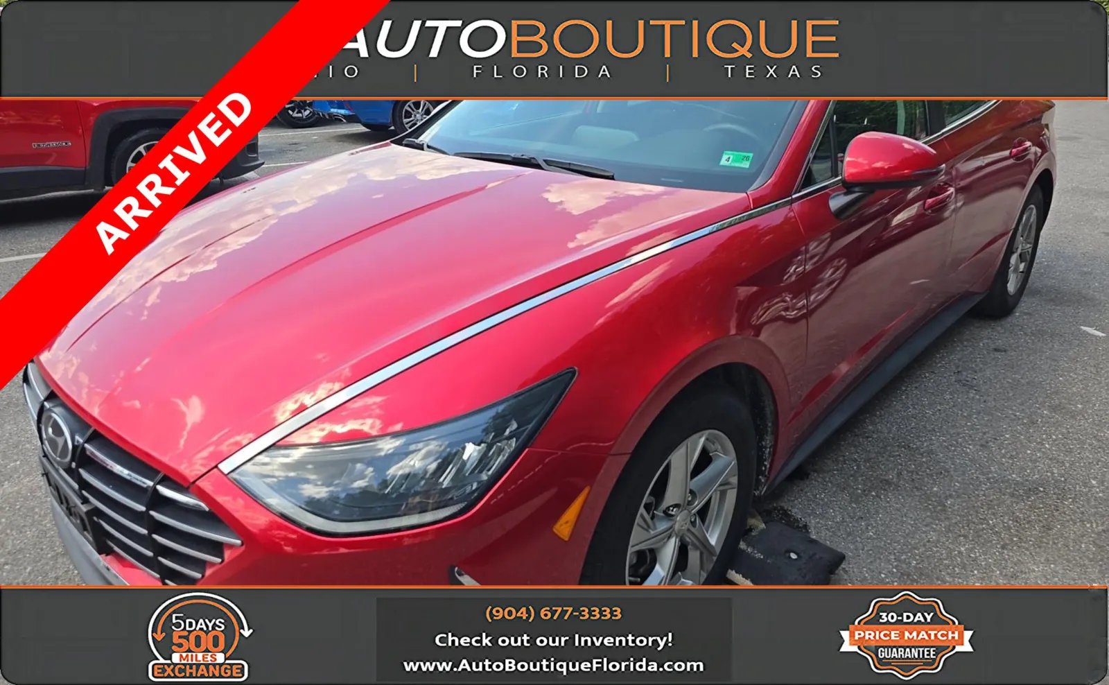 Red 2022 Hyundai Sonata SE for sale in Jacksonville, FL