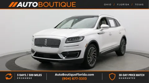 White 2019 Lincoln Nautilus Reserve for sale in Jacksonville, FL