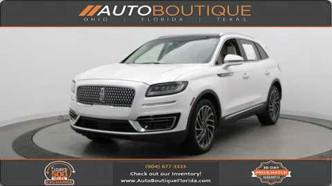 White 2019 Lincoln Nautilus Reserve for sale in Jacksonville, FL