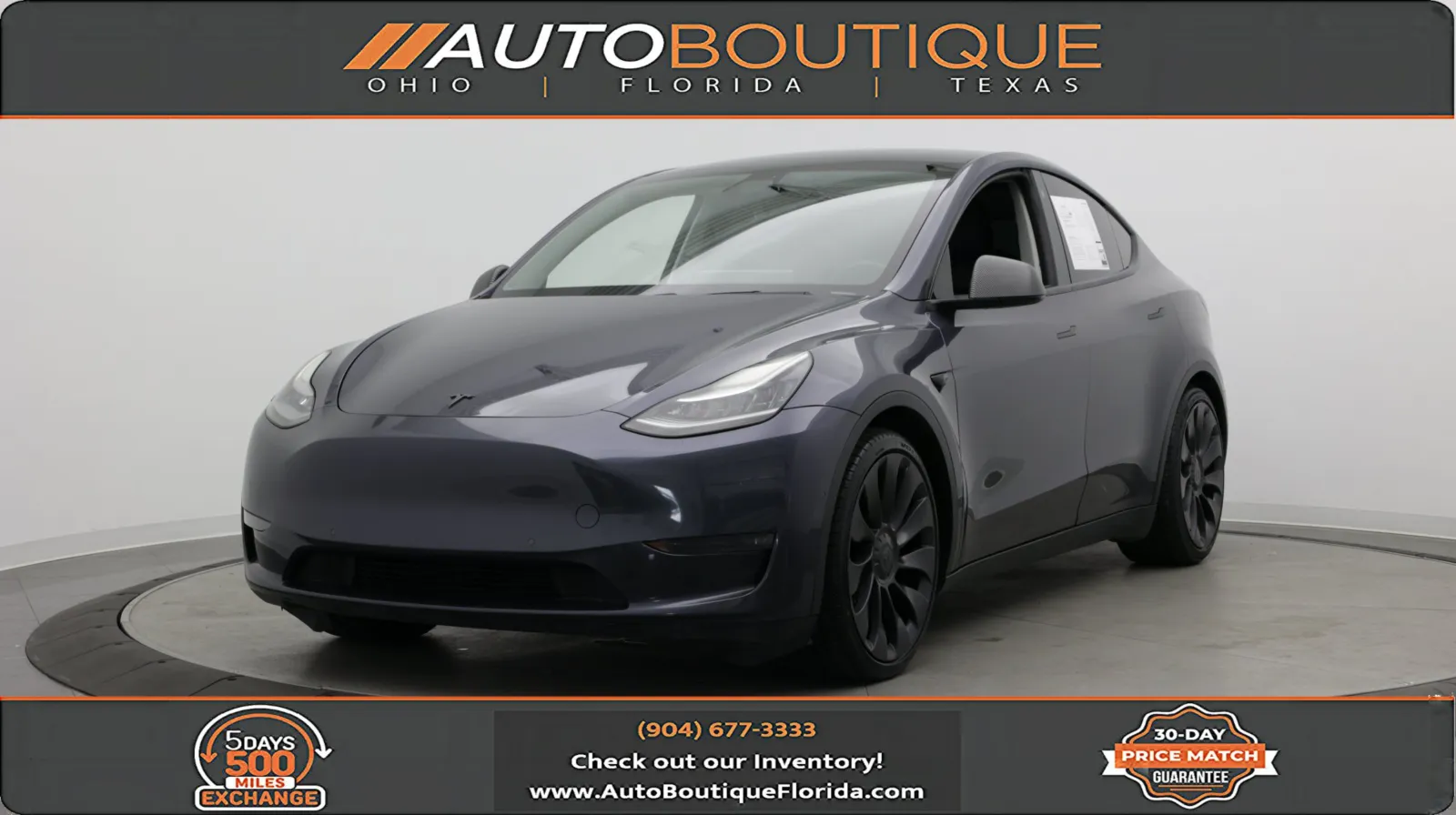 Gray 2020 Tesla Model Y Performance for sale in Jacksonville, FL