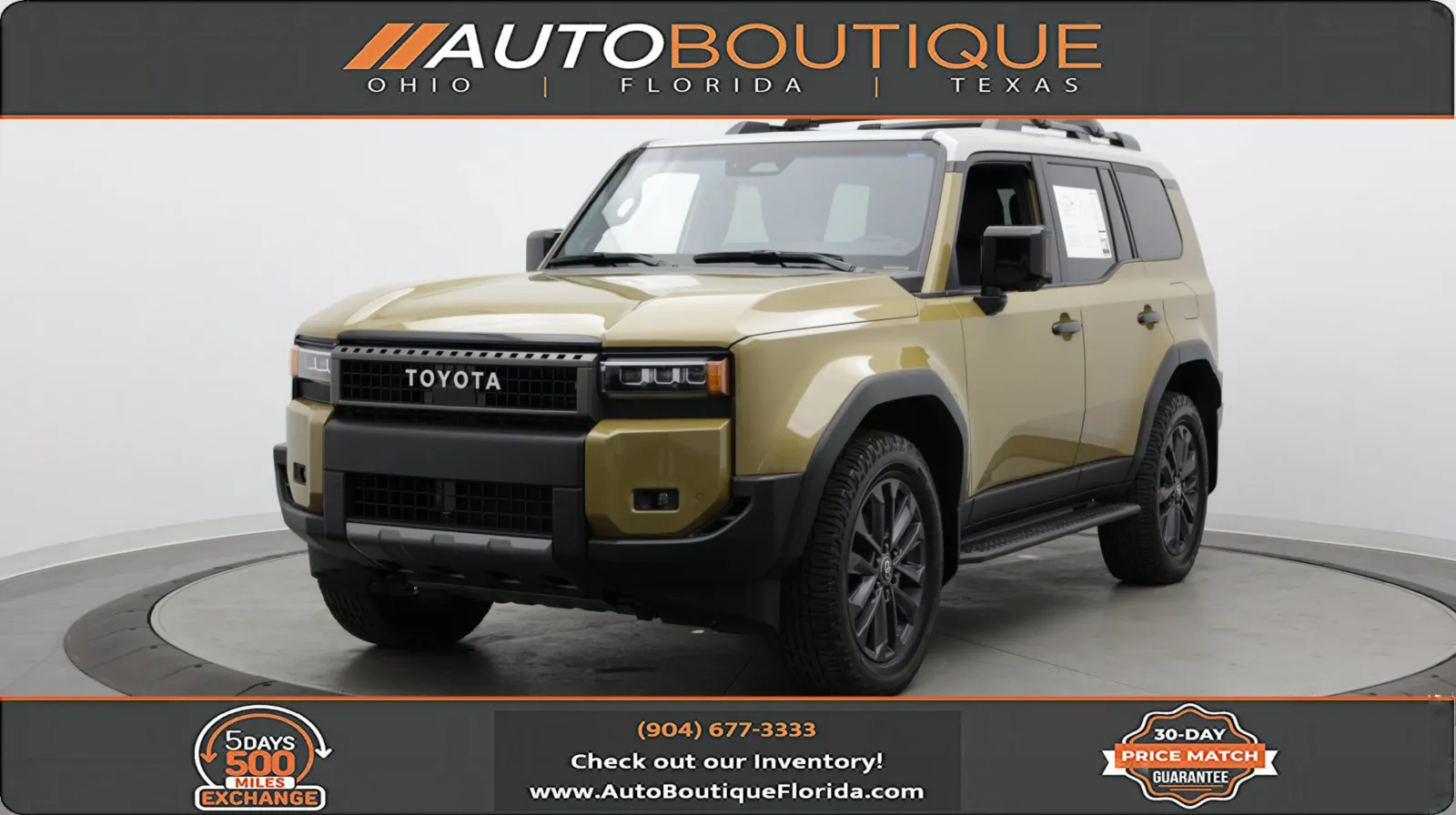 White 2024 Toyota Land Cruiser for sale in Jacksonville, FL