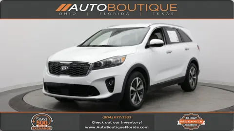 White 2019 Kia Sorento EX V6 for sale in Jacksonville, FL