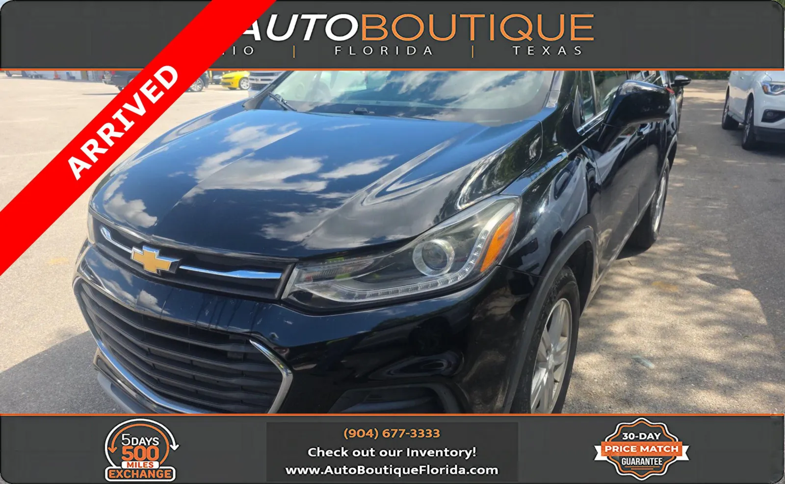 Black 2018 Chevrolet Trax LT for sale in Jacksonville, FL