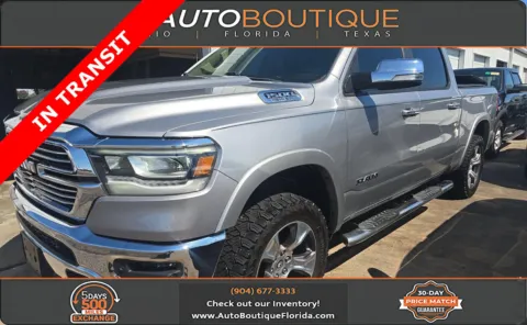 Silver 2019 Ram 1500 Laramie for sale in Jacksonville, FL