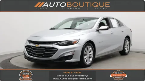 Silver 2021 Chevrolet Malibu LT for sale in Jacksonville, FL