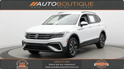 White 2022 Volkswagen Tiguan S for sale in Jacksonville, FL