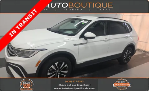 White 2022 Volkswagen Tiguan S for sale in Jacksonville, FL