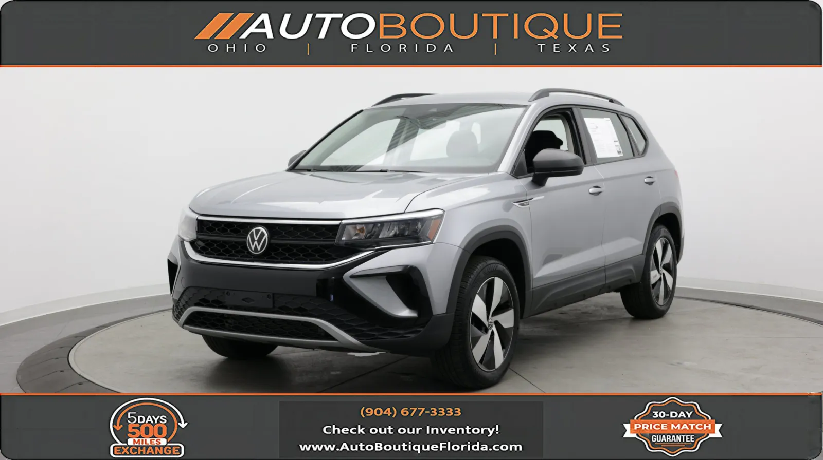 Silver 2024 Volkswagen Taos S for sale in Jacksonville, FL