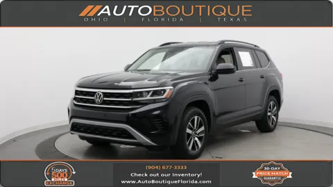 Black 2023 Volkswagen Atlas 2.0T SE for sale in Jacksonville, FL